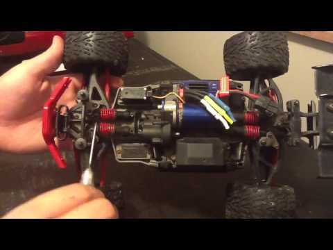 how to adjust toe in on mini e-revo