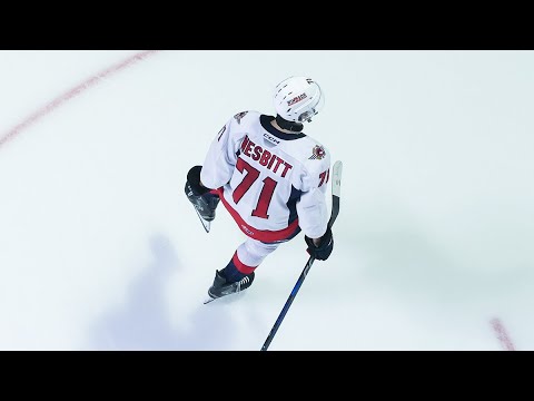 Jack Nesbitt scores first OHL hat-trick in Spitfires win