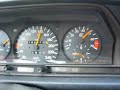 Mercedes Benz 190E Acceleration 50 - 190 km/h