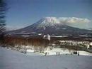 Niseko Snowboarding - View of Mt Yotei