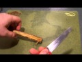Making maya dust - fire starting tricks