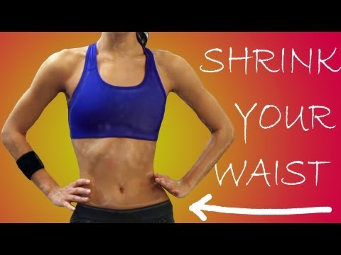 how to reduce waist size