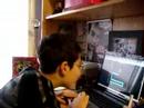 Beto levando susto