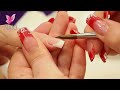 French White Nail using Reverse Cover Pink Acrylic Tutorial Video by Naio Nails