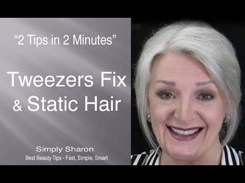 how to fix static hair