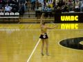 UMBC Baton Twirler at Midnight Madness 2008