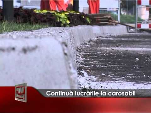 Continua lucrarile la carosabil