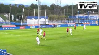 La Nucía C.F. gana al Petrelense (Incluye video resumen del partido)