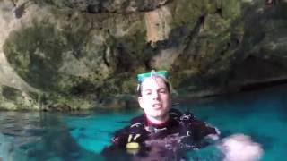 Mexico - Cave Dive in Cenote dos Ojos