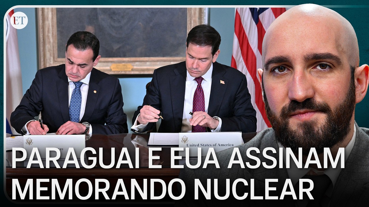 Paraguai e EUA assinam memorando para ampliar cooperação nuclear civil