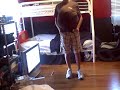 fatty breaks $600 tv with nintendo wii remote