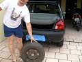 Tirar o pneu do fiesta street