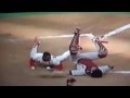 Ray Lankford Runs Over Darren Daulton To Win ...