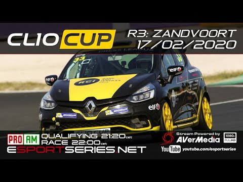 ESPORTSERIES.NET | CLIO CUP 2020 | R3 | ZANDVOORT