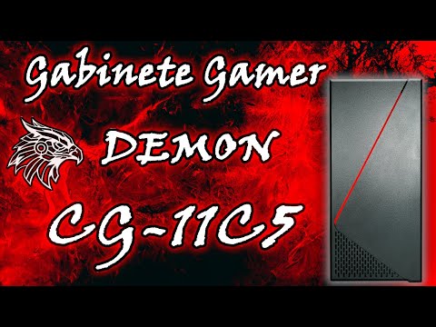 Vídeo de demonstração - Gabinete Gamer Demon | CG11C5