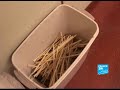 Recycling chopsticks in Japan