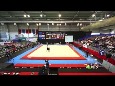 TAÇA DO MUNDO DE GINÁSTICA ACROBÁTICA (APRESENTAÇÃO)