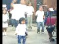 Ashley is dancing at mi church