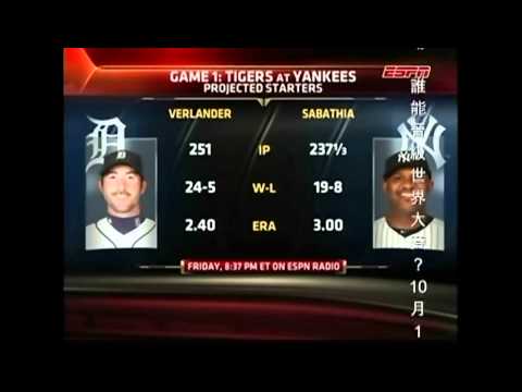 ESPN 好球帶110930 Baseball Tonight 1/2