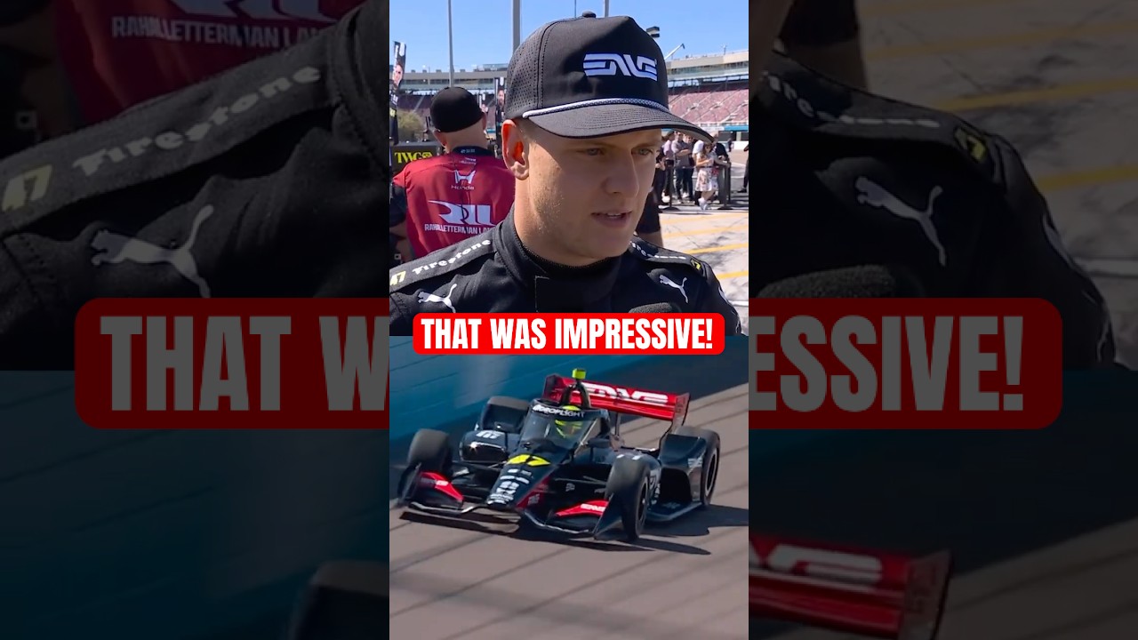 Impressive run for Mick Schumacher 👊 #indycar #racing @MickSchumacher
