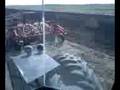 Autosteer at work seeding wheat