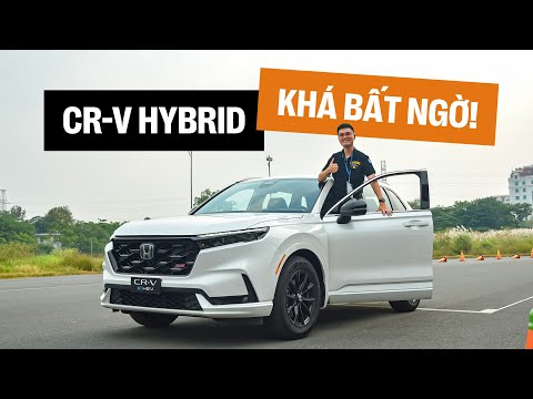 Xem cho biết: Cầm lái rất nhanh Honda CR-V e:HEV để thấy những thay đổi bất ngờ!