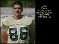 Zack VonAhnen 2009 Senior St. Edward Football Highlights