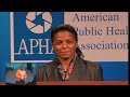 Risa Lavizzo-Mourey is CEO of the Robert Wood Johnson Foundation. She is the 2011 recipient of APHA Presidential Citation.