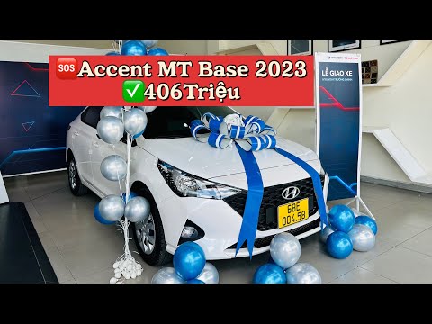 Accent 1.4MT Base 2023 Giá Bán 406Triệu #otogiare #accent #hyundai #hyundaiaccent