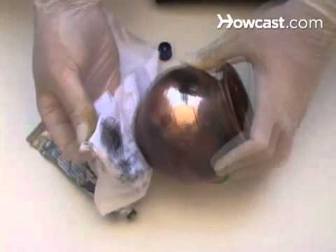 how to turn copper green