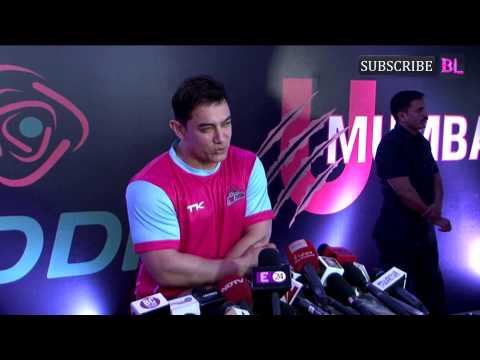 Shahrukh Khan, Aamir Khan, Amitabh Bachchan At Star Sports Pro Kabaddi League Red Carpet Part 2