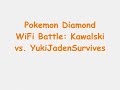 Pokemon Diamond Narrated WiFi Battle vs. YukiJadenSurvives