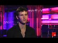9/11/09: the 'true blood' star on realizing he had become famous, why he doesn't mind baring all for alan ball, and how the cameras are good to him(reporter:...