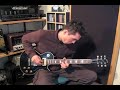 Aynsley Lister playing to Peter Green style track