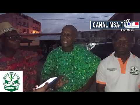 CI: Interviews de la cérémonie de clôture de l' OSC des résidents Yop-Lokoua extension 