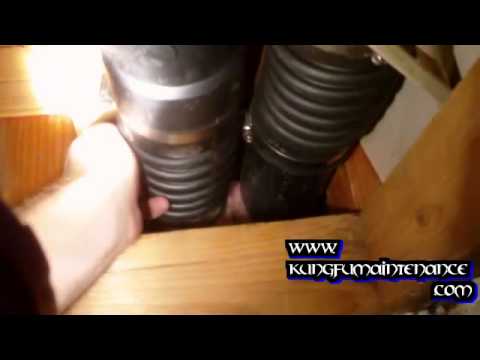 how to drain roof water