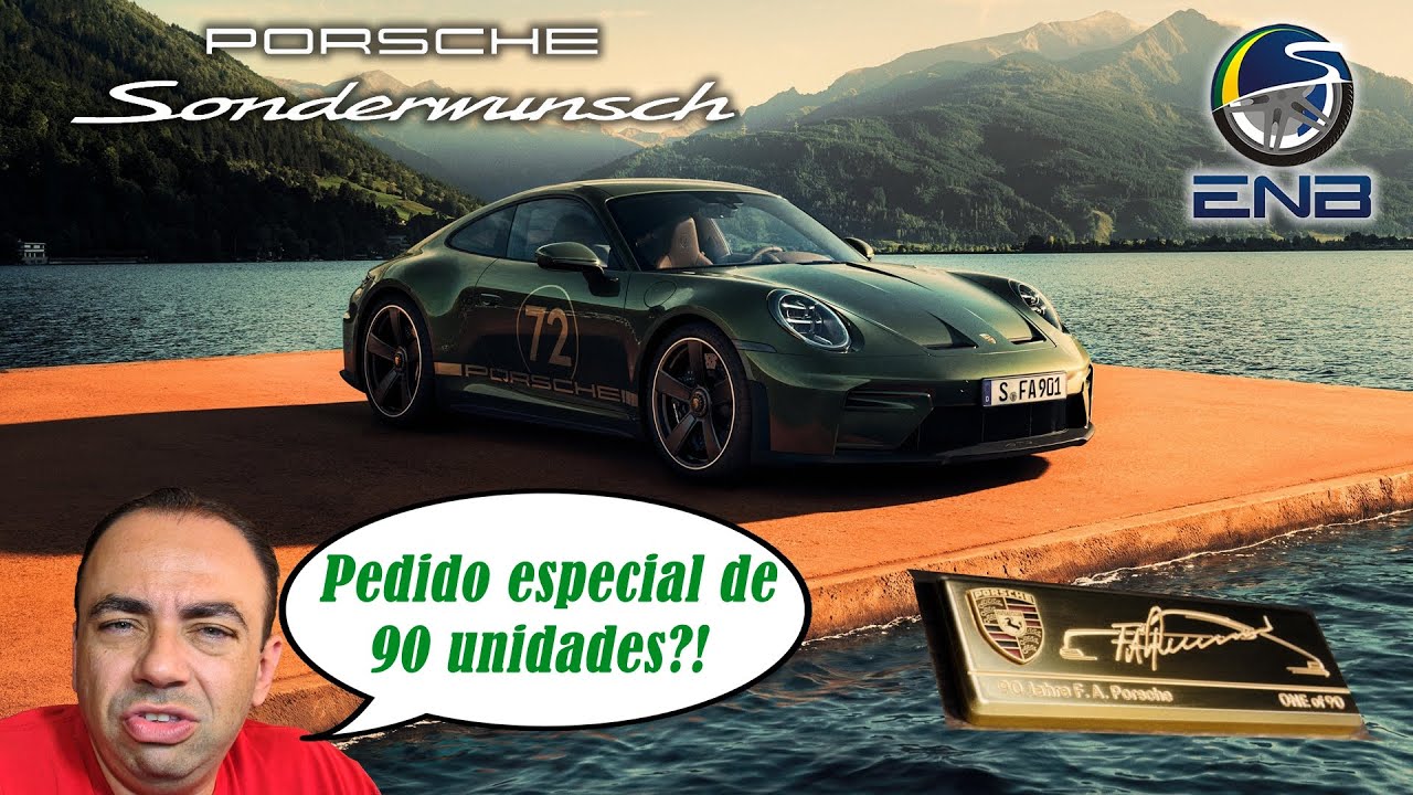 Nota #54 - Porsche 911 GT3 90 F.A. Porsche, homenageia o designer do 911.