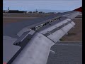FSX A330-200GE Landing at Las Vegas