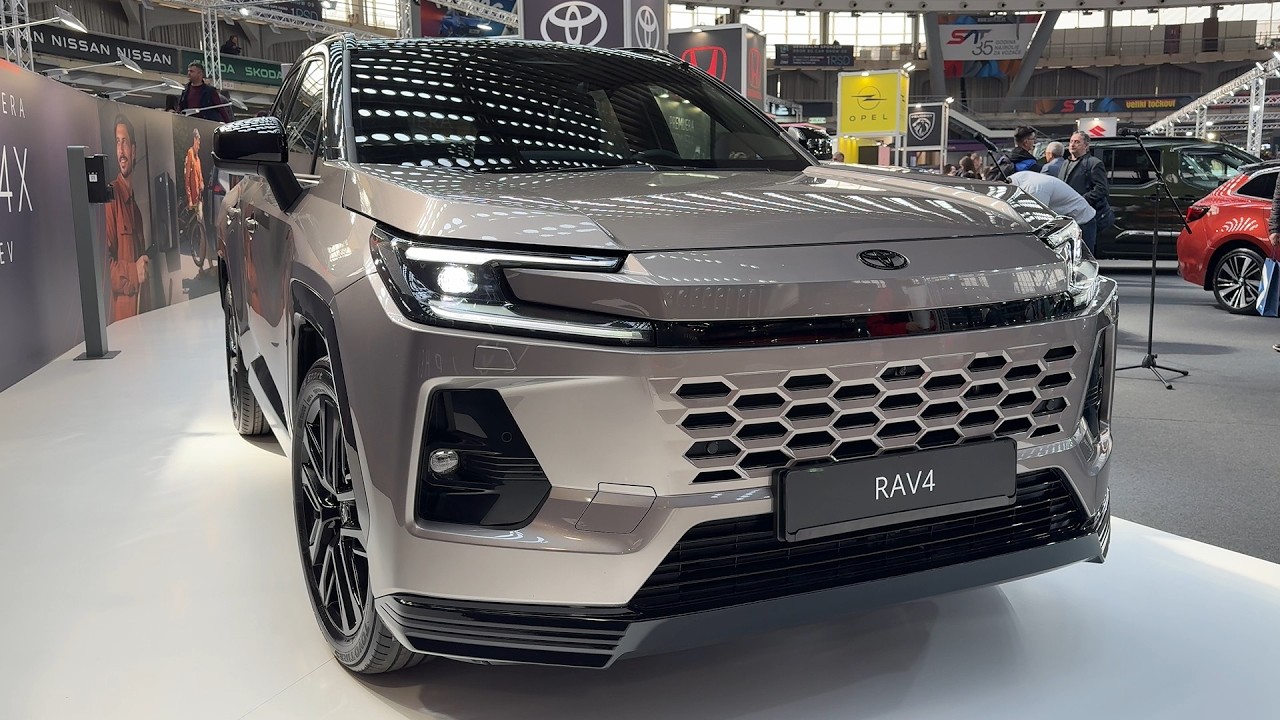 New TOYOTA RAV4 HYBRID 2026 European spec model - exterior & interior design