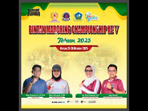 Pembukaan Bintan Marching Championship ke-V Tahun 2025