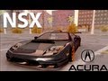 Acura NSX Tuned para GTA San Andreas vídeo 1