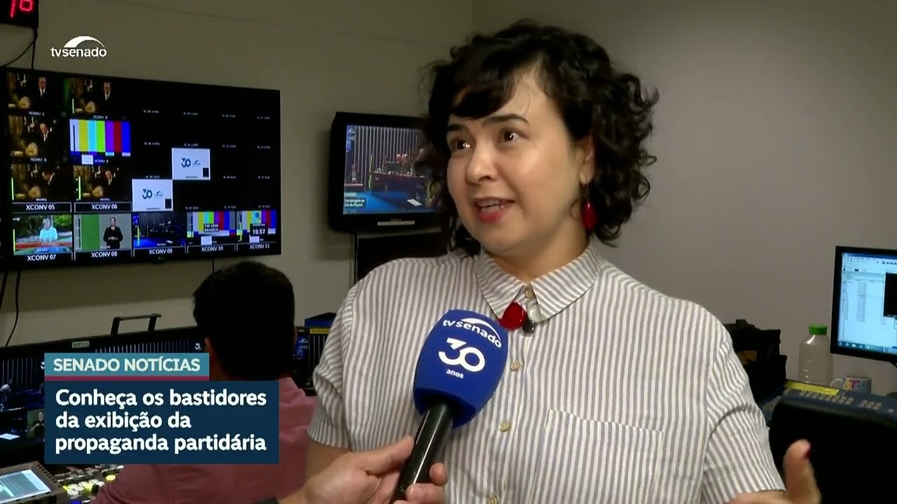 Eleições 2026 | Como a propaganda eleitoral é preparada para ir ao ar na TV Senado