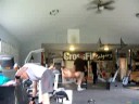 KB swings GHD Sit up double under wOD