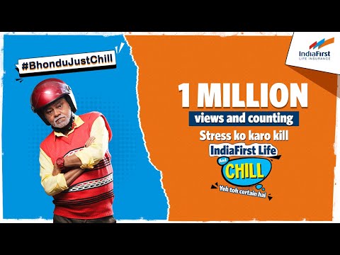 IndiaFirst Life-#BhonduJustChill | Stress Ko Karo Kill