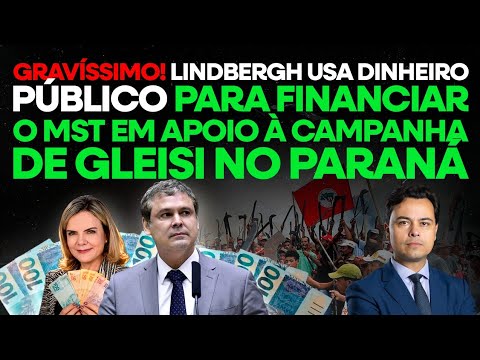 PT usou dinheiro público para bancar Gleisi e MST