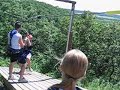 zipline landing other guy