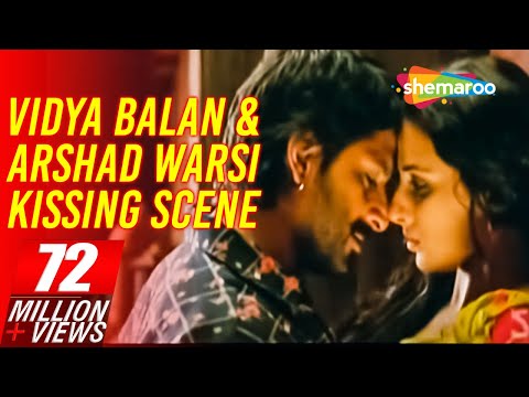 idya Balan And Arshad Warsi Kissing Scene - ISHQIYA