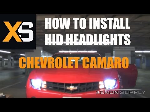 Chevrolet Camaro HID – How to Install (Bi-Xenon) 2010+