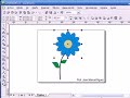 juan manuel   corel draw   flor