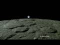 KAGUYA taking "Earth-rise" by HDTV (Nov. 7, 2007) [HD]